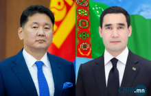 Туркменистан Улсын Ерөнхийлөгч Сердар Бердымухамедов Монгол Улсад төрийн айлчлал хийнэ