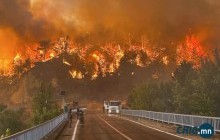 Грек, Туркт дэгдсэн ойн түймрийн улмаас 70 мянга гаруй иргэнийг нүүлгэн шилжүүлжээ