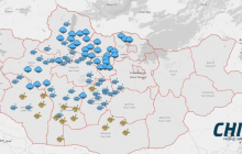 Цас орж, шуурга шуурч буй аймаг сумдын мэдээлэл