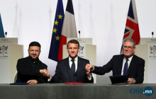 Дайн дууссаны дараа Украинд Их Британи, Франц цэргээ байршуулна