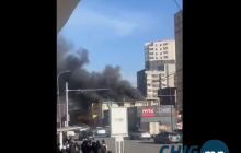 Авто засварын газар гарсан галыг унтраахаар ажиллаж байна