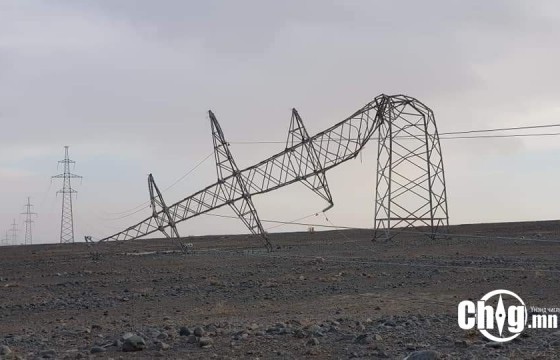 Шороон шуурганы улмаас Ховд аймгийн зарим суманд цахилгаан тасарчээ