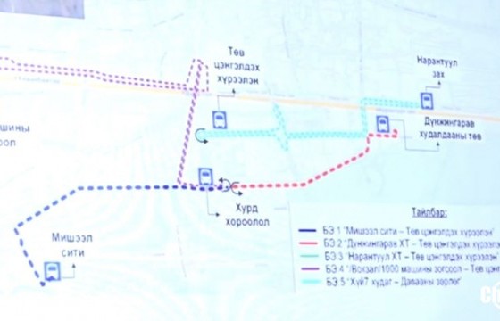 Б.Батболд: Наадмаар Төв цэнгэлдэх рүү Улаанбаатарын дөрвөн чиглэлээс нийтийн тээврийн автобус явна