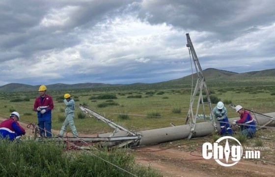 АРХАНГАЙ АЙМАГТ ЦАХИЛГААН ДАМЖУУЛАХ ТУЛГУУРУУД УНАЖ АВААРЫН НӨХЦӨЛ ҮҮСЛЭЭ