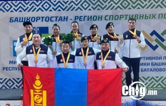 МОНГОЛ ЦЭРГҮҮД ОЛОН УЛСЫН НААДМААС 11 МЕДАЛЬ ХҮРТЛЭЭ