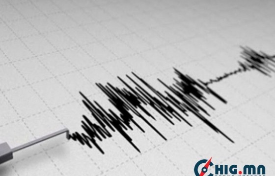 Архангай аймагт 3.5 магнитудын газар хөдөллөө