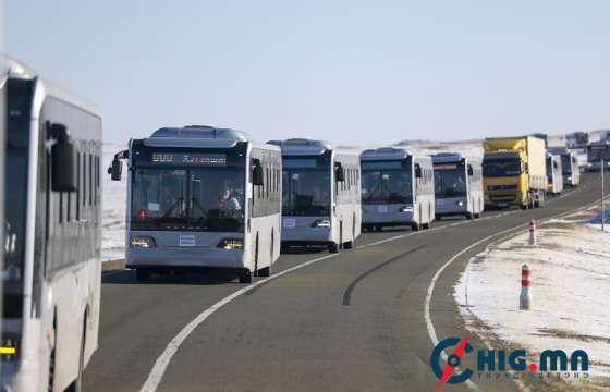 Улаанбаатарын нийтийн тээврийн салбар 485 шинэ автобустай болжээ