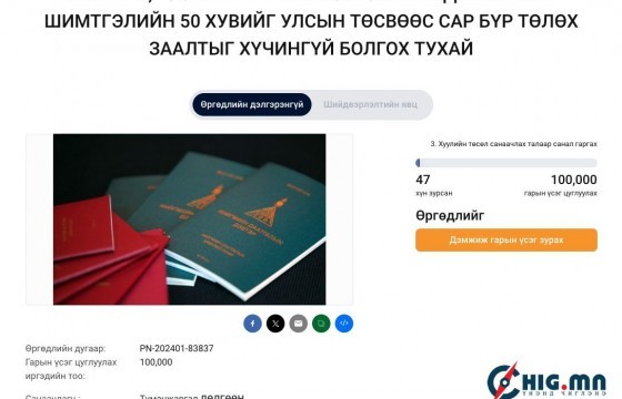 Малчдын НДШ-ийн 50%-ийг төсвөөс даахыг цуцлах цахим өргөдөл үүсгэжээ