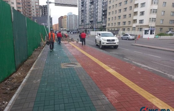 Төв зам дагуух явган хүний замыг шинэчлэх ажилд 35,6 тэрбум төгрөг зарцуулна