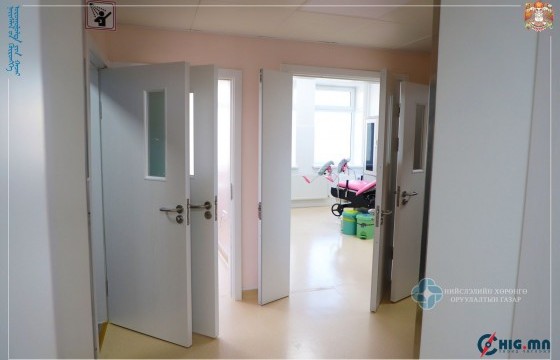 ЭХЭМҮТ-ийн Төрсний дараах тасагт их засвар хийж, агааржуулалтын систем, гэрэлтүүлэг зэргийг бүрэн шинэчилжээ