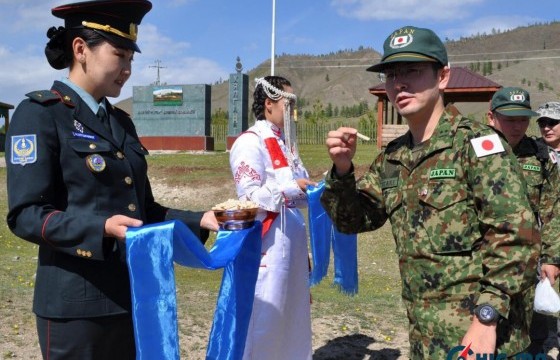 Монгол улсын Зэвсэгт хүчин, Японы өөрийгөө хамгаалах хүчний хамтарсан 