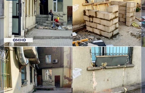 Нэр бүхий Хятад ресторан нийтийн эзэмшлийн талбайд зөвшөөрөлгүйгээр өргөтгөл барьж байсныг зогсоолоо