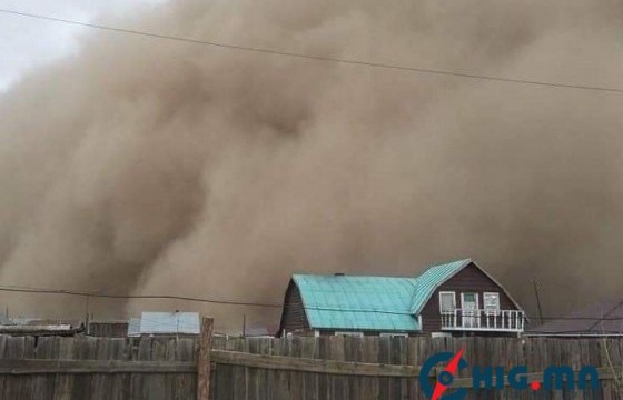 Цаг агаарын аюулт үзэгдэл болж, найман айлын гэр нуржээ