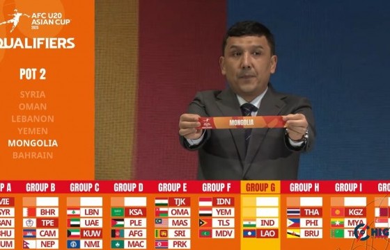 Монголын U20 болон U17 насны хөлбөмбөгийн шигшээ баг Азийн Цомын тэмцээний урьдчилсан шатанд өрсөлдөнө