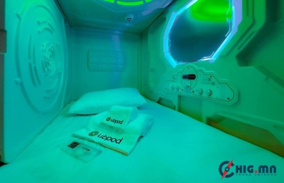 Монголын анхны капсул зочид буудлыг Улаанбаатар хотод нээжээ