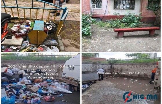 Олон нийтийн газарт хог хаяж, биеэ зүй бус авч явсан 603 иргэнийг ₮6 саяар торгожээ