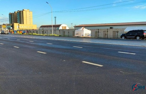 Сонсголонгийн уулзвараас баруун аймгууд руу салдаг уулзвар хүртэлх 9.5 километр замыг шинэчилжээ