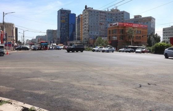 III, IV хорооллын эцсээс Ахуйн үйлчилгээний төв хүртэлх авто замын засвар, шинэчлэлтийн ажил 80 хувьтай үргэлжилж байна