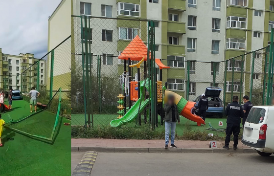 Тоглоомын талбайд дайруулсан хүүхдүүд нь хавсарсан гэмтэлтэй гэх оношоор хэвтэн эмчлүүлж байна