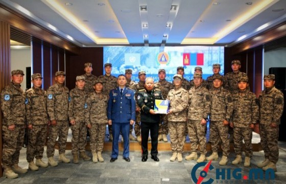 Онцгой байдлын 19 алба хаагч энхийг сахиулах ажиллагаанд үүрэг гүйцэтгэнэ