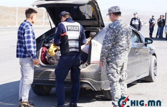 Нийт 112600 тээврийн хэрэгсэлд үзлэг шалгалт хийж, 291 тарваганы мах илрүүлжээ