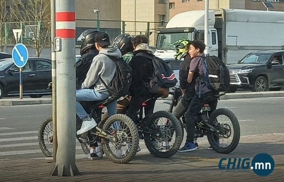 Он гарснаас хойш 15 хүүхэд унадаг дугуй болон цахилгаан дугуйгаар хөдөлгөөнд оролцож явах үедээ зам тээврийн осолд өртжээ 