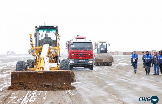  Улиастай хотоос Цагаанхайрхан сум, Алтай чиглэлийн 40км авто замын барилга угсралтын ажил эхэллээ