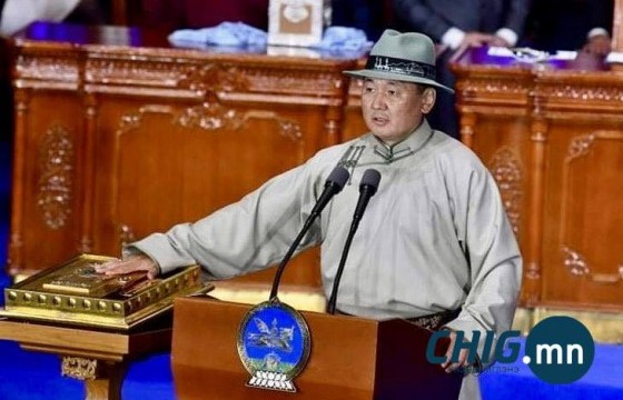 Ерөнхийлөгч У.Хүрэлсүх мэдэгдэл гаргалаа 
