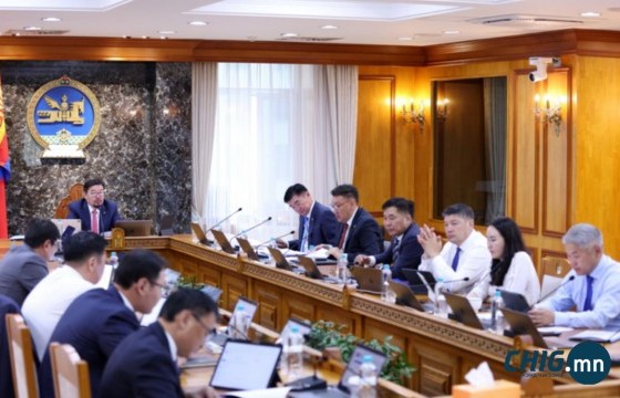 Засгийн газрын ээлжит хуралдаанаар дараах асуудлыг хэлэлцэж байна
