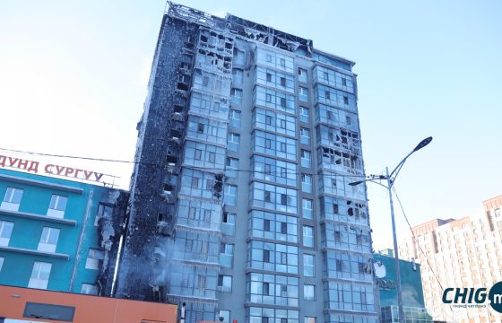 Дүнжингаравын уулзварын дэлбэрэлтэд өртсөн байрыг буулгаж эхэллээ