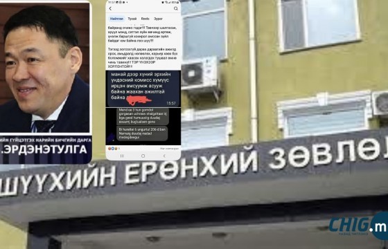Ажилтнууддаа АББД үзүүлсэн гэх ШЕЗ-ийн Б.Эрдэнэтулга “Шүүхдээрэй, би эхнээсээ ялж байна” гэж дарамталжээ