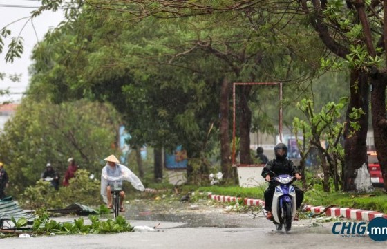 Вьетнамд “Буалой” хар салхины улмаас найман хүн амиа алдаж, 17 хүн сураггүй алга болжээ