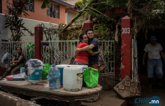 Мексикт үерийн улмаас 47 хүн амиа алджээ