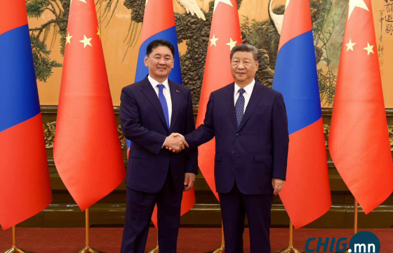 Монгол Улсын Ерөнхийлөгчид БНХАУ-ын дарга Ши Жиньпин захидал ирүүлжээ