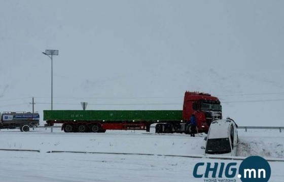  Баянхонгор, Өвөрхангай, Архангай, Хөвсгөл, Орхон, Төв аймаг чиглэлд халтиргаа үүсээд байна 