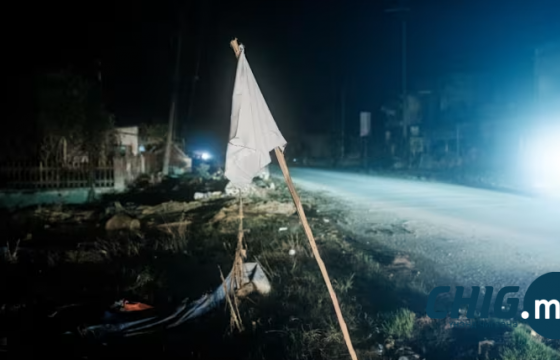 Индонезийн иргэд тусламжийн цагаан туг өргөлөө