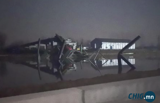 Хятадад төмөр замын гүүр нурж, 5 ажилтан амь насаа алдлаа