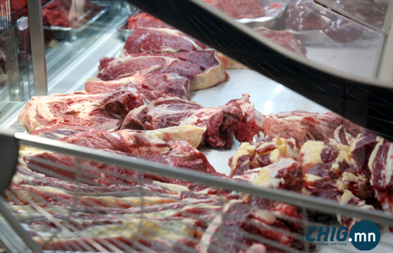 Үхрийн мах кг нь 21-24 мянган төгрөг байна