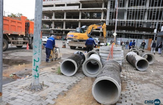 Энэ зун 16 байршилд автозамын борооны ус зайлуулах шугам сүлжээ угсарна 