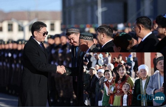 Монгол Улсын Ерөнхийлөгч У.Хүрэлсүх Баян-Өлгий аймагт ажиллаж байна