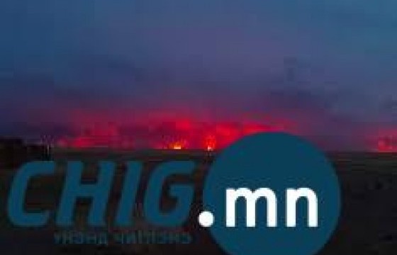 Халх голын түймрийг унтраахаар ажиллаж байна
