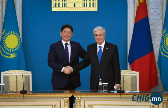 Казахстан Монголын хооронд авто зам барих хамтын шийдвэрт хүрлээ