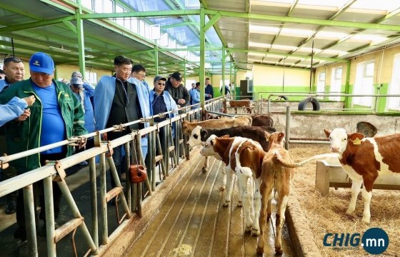 Монгол Улсын Их Хурлын дарга С.Бямбацогт Төв аймагт ажиллалаа