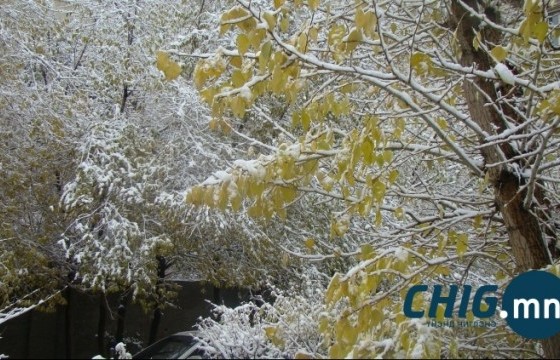 Аравдугаар сарын 1 хүртэлх цаг агаарын төлөв  